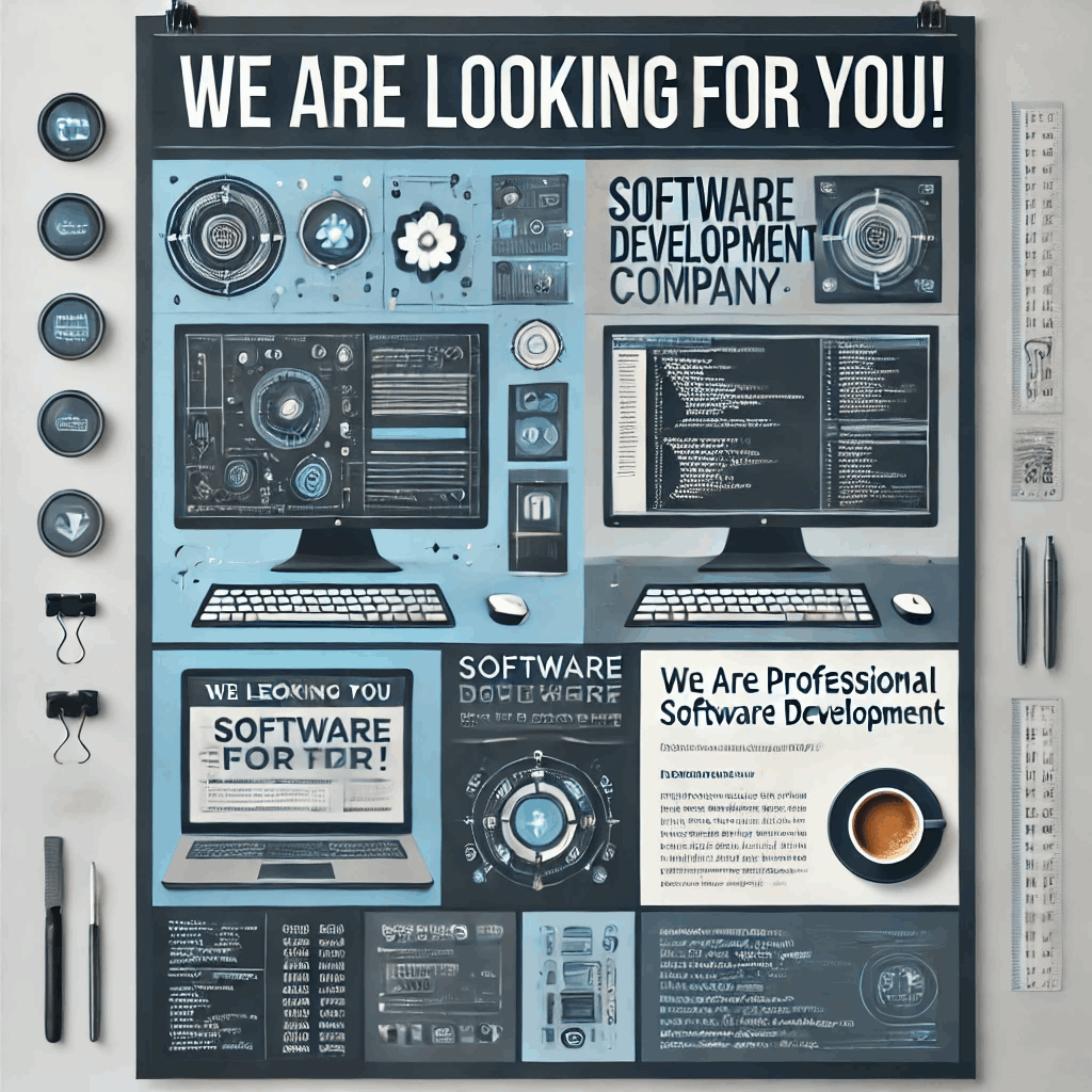 We are looking for you!